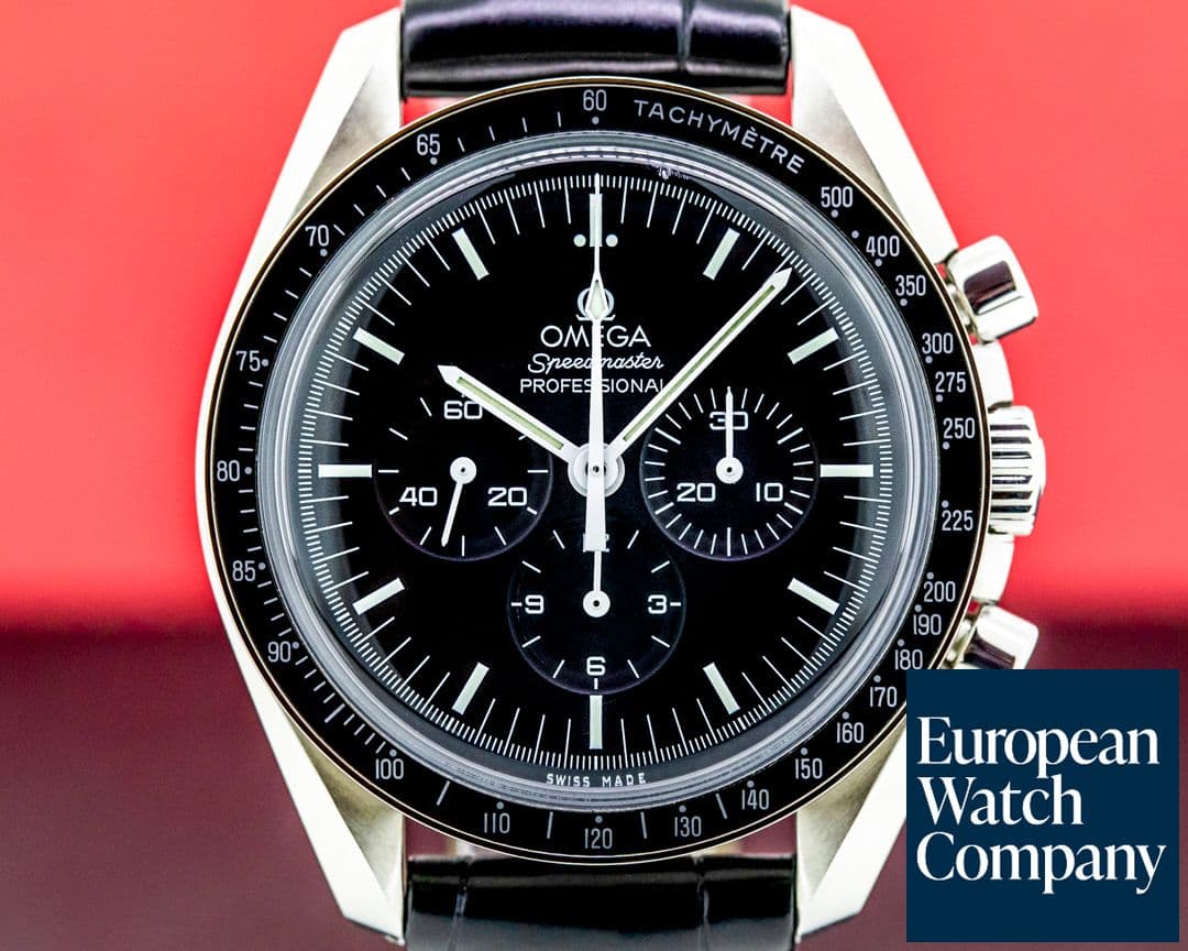 Image of Omega Speedmaster Professional Black Dial SS 