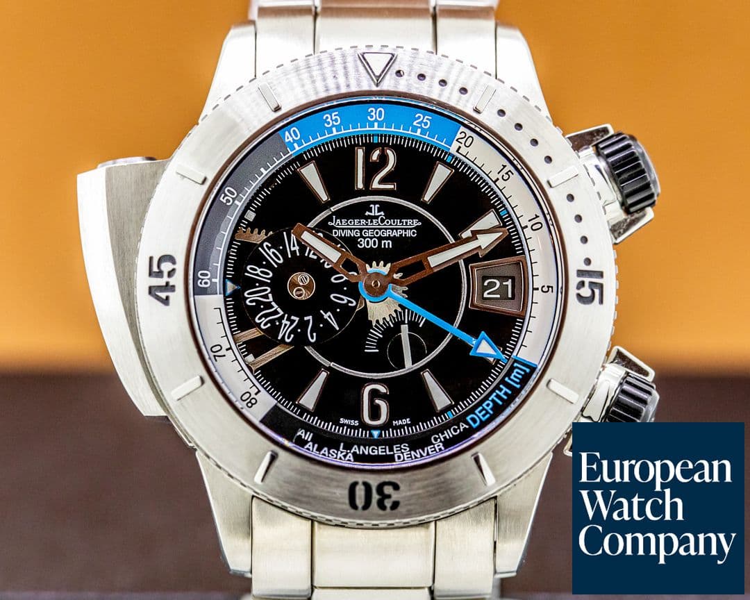 Image of Jaeger LeCoultre Master Compressor Diving Pro Geographic Titanium



