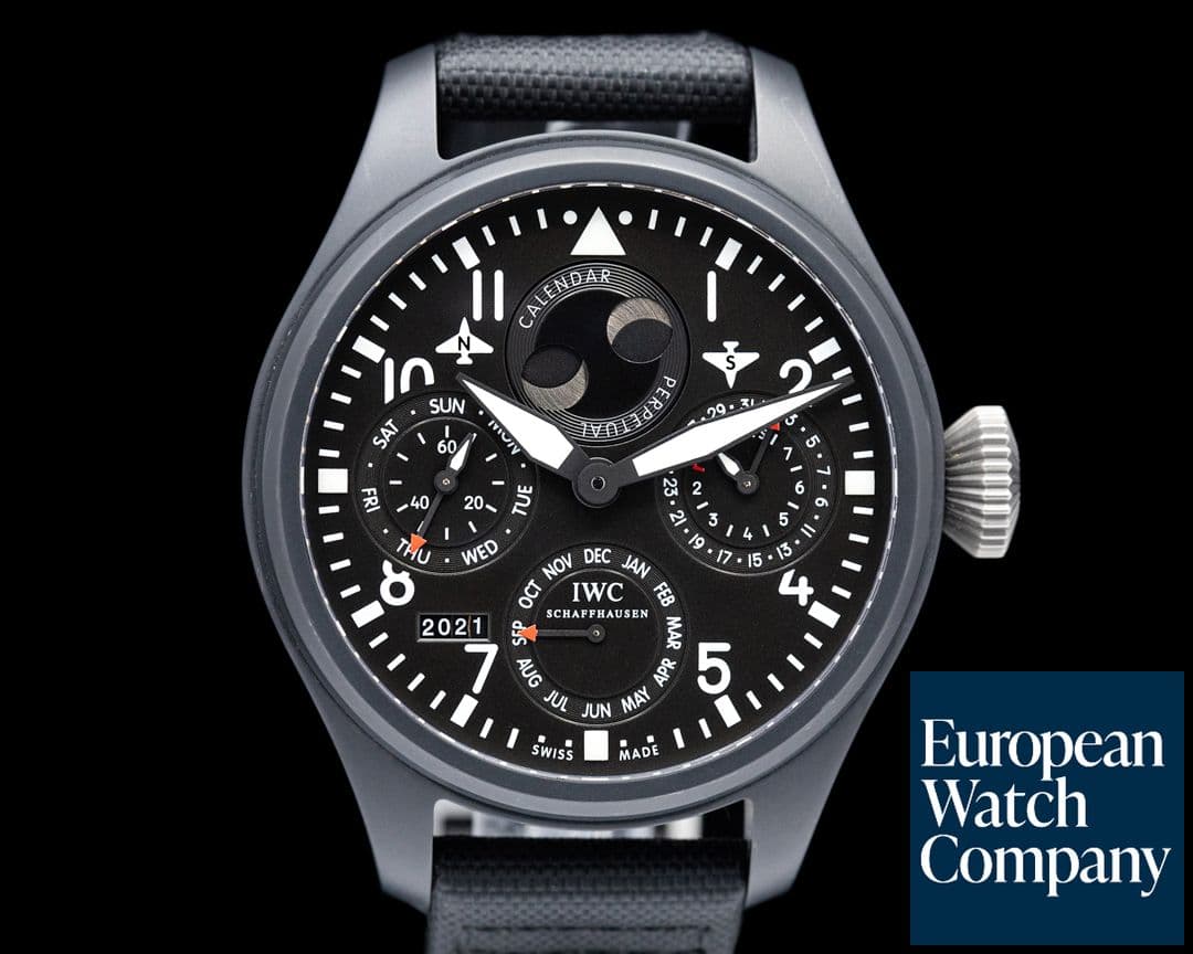 Image of IWC Top Gun Big Pilot Perpetual Calendar Ceramic 