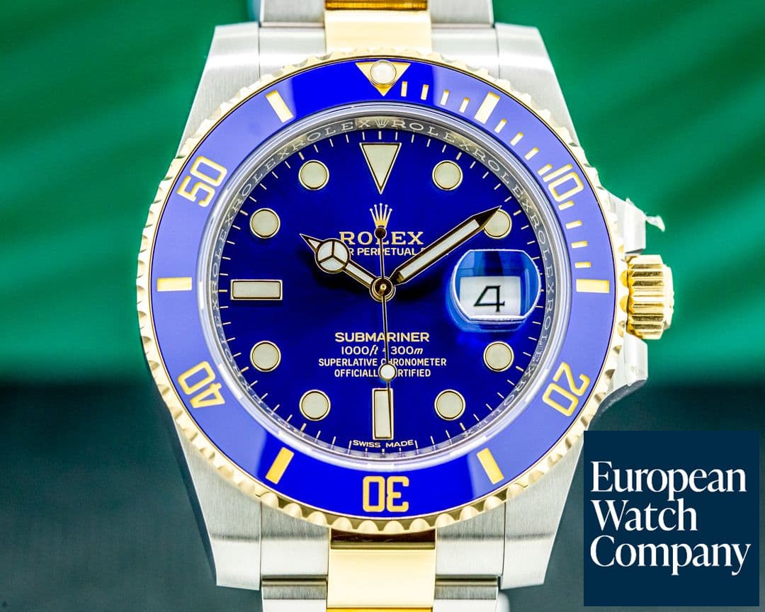 Image of Rolex Submariner 116613 
 Ceramic Blue Dial 18K / SS 2019
