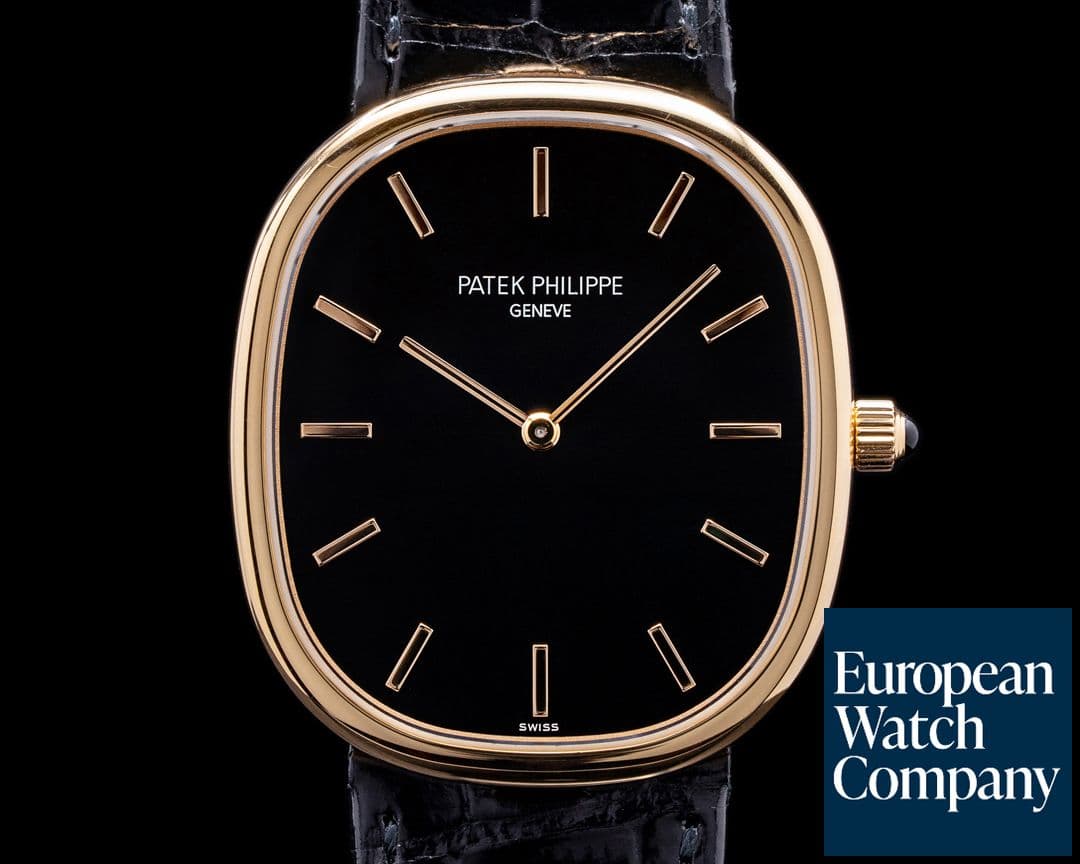 Image of Patek Philippe Golden Ellipse 5738R Rose Gold Black Dial 
