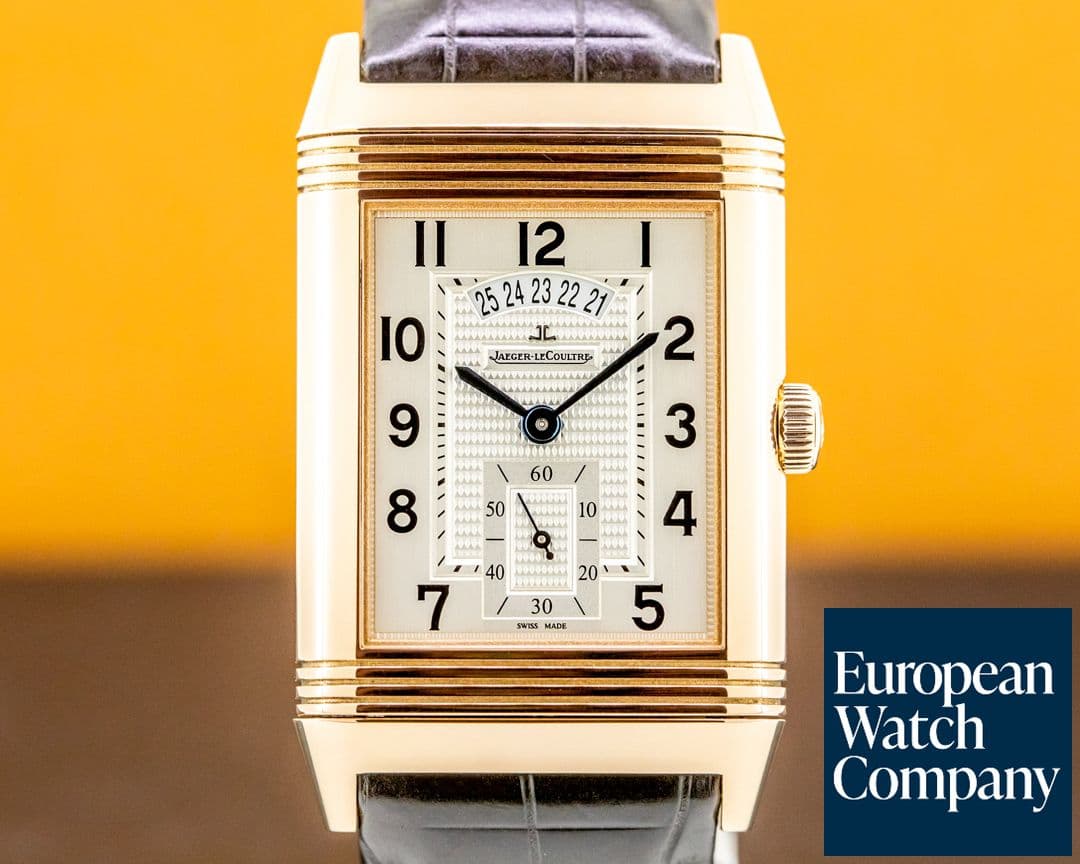 Image of Jaeger LeCoultre Grande Reverso 986 DuoDate 18k Rose Gold