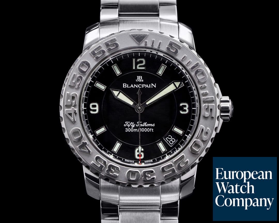 Image of Blancpain Fifty Fathoms Trilogy Collection SS / SS