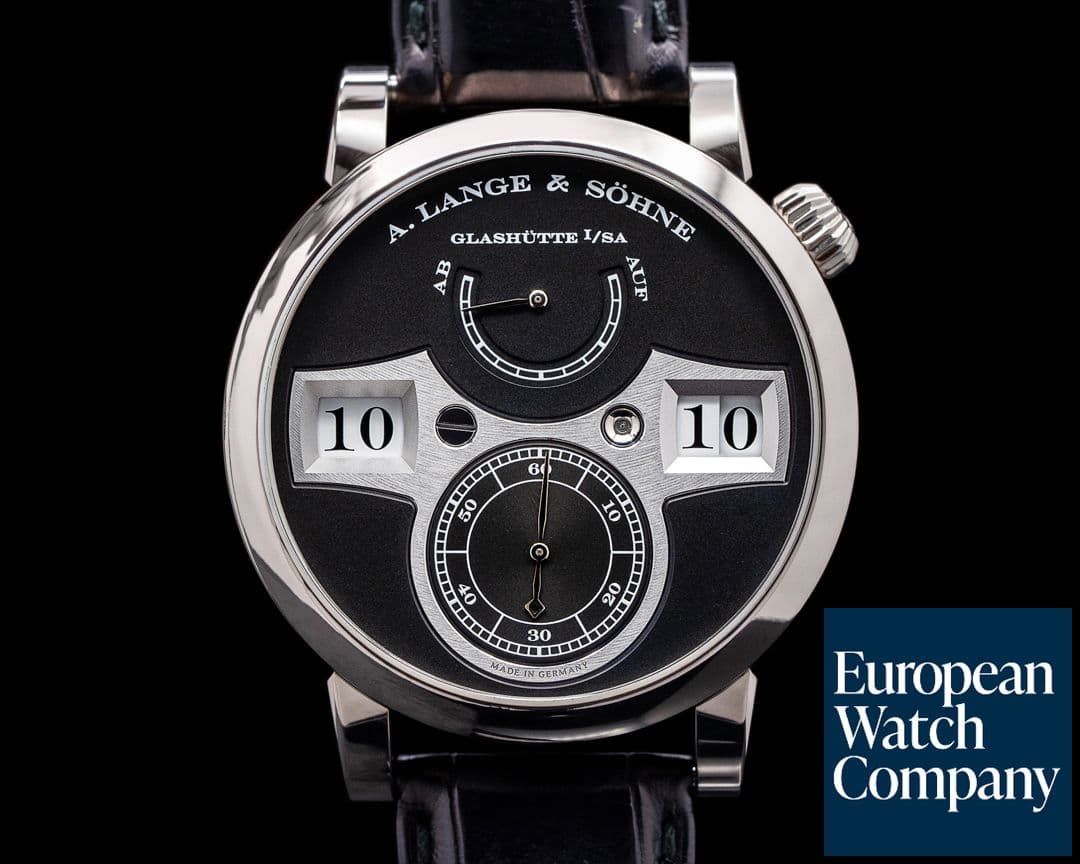 Image of A. Lange and Sohne Zeitwerk 140.029 18K White Gold FULL SET + SERVICED