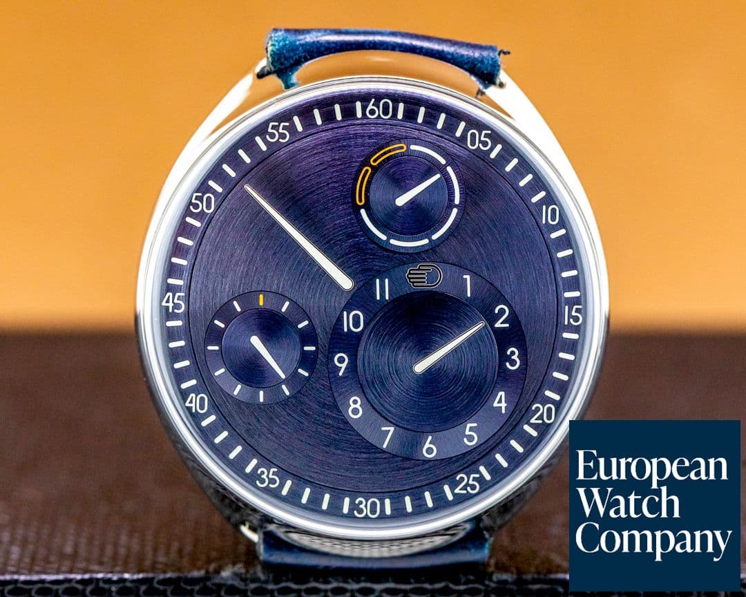Image of Ressence Type 1 Slim "Night Blue" FULL SET
