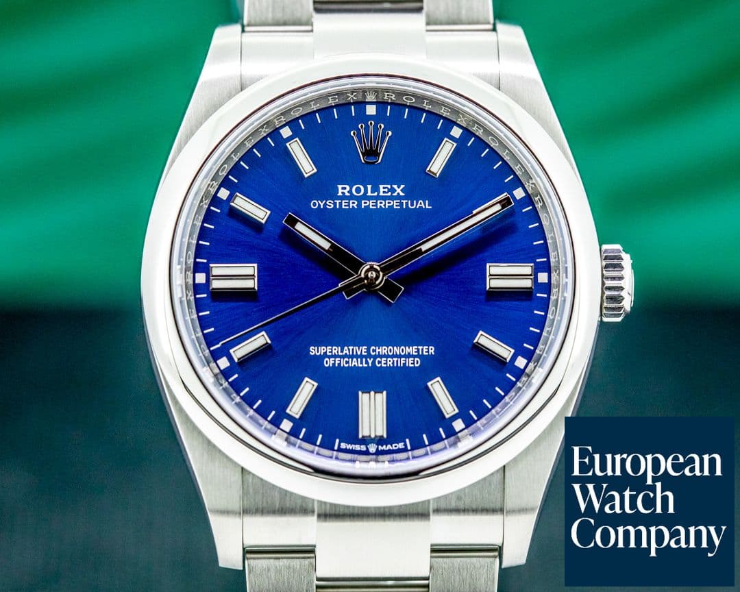 Image of Rolex Oyster Perpetual 126000 36MM SS Blue Dial 2021