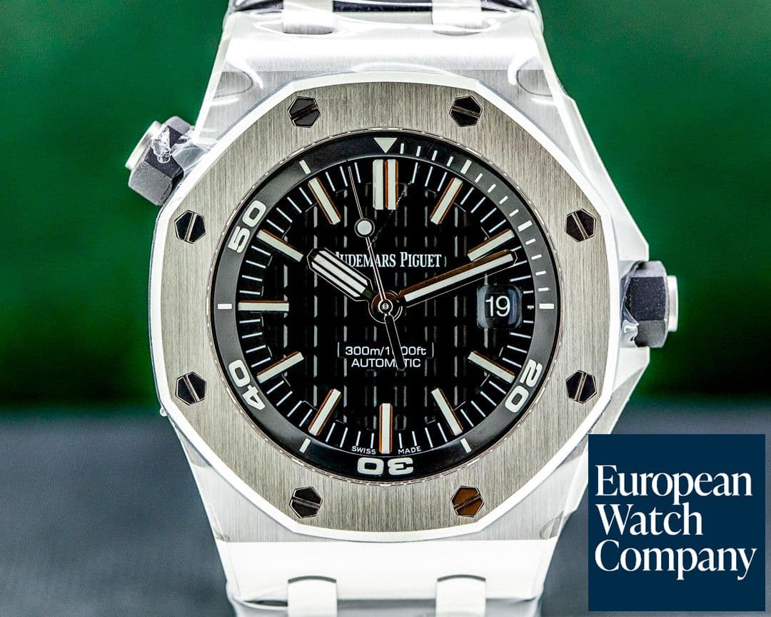 Image of Audemars Piguet Royal Oak 15710ST Offshore Diver Black / Rubber UNWORN