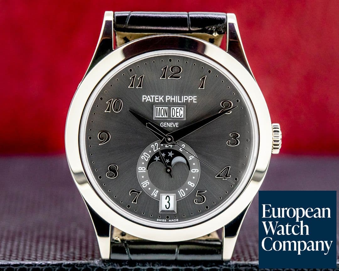 Image of Patek Philippe Annual Calendar Anthracite Dial 18K White Gold 2020