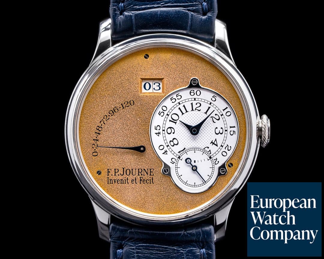 Image of F. P. Journe Octa Reserve De Marche Platinum BRASS MOVEMENT 38MM 2002 FULL SET