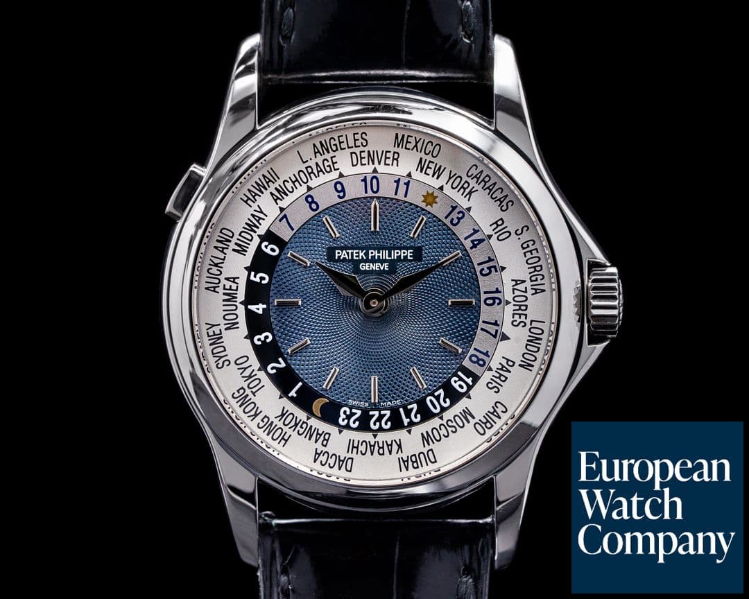 Image of Patek Philippe World Time Platinum 5110P FULL SET