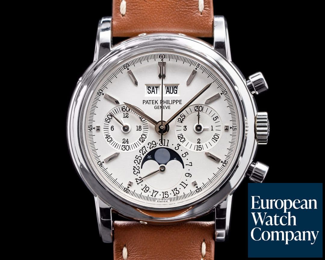 Image of Patek Philippe Perpetual Calendar 3970EP Chronograph Platinum FULL SET