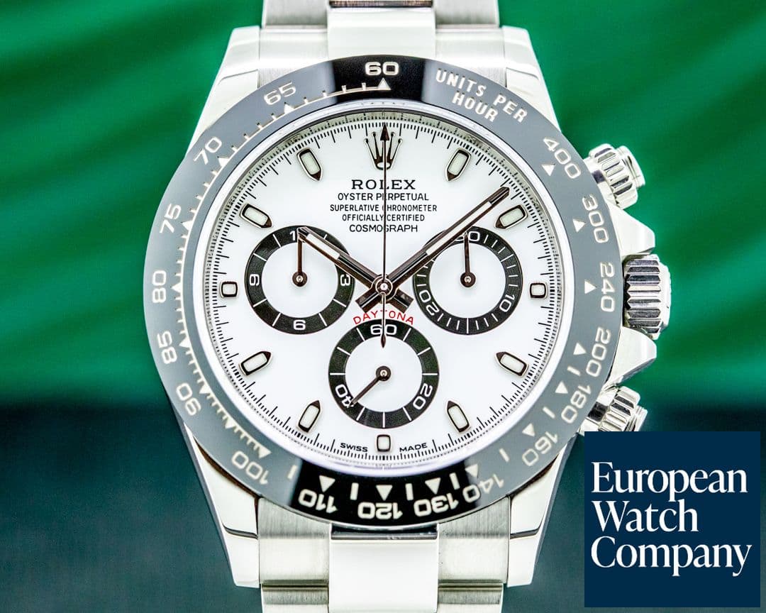 Image of Rolex Daytona 116500LN Ceramic Bezel SS / White Dial 2017