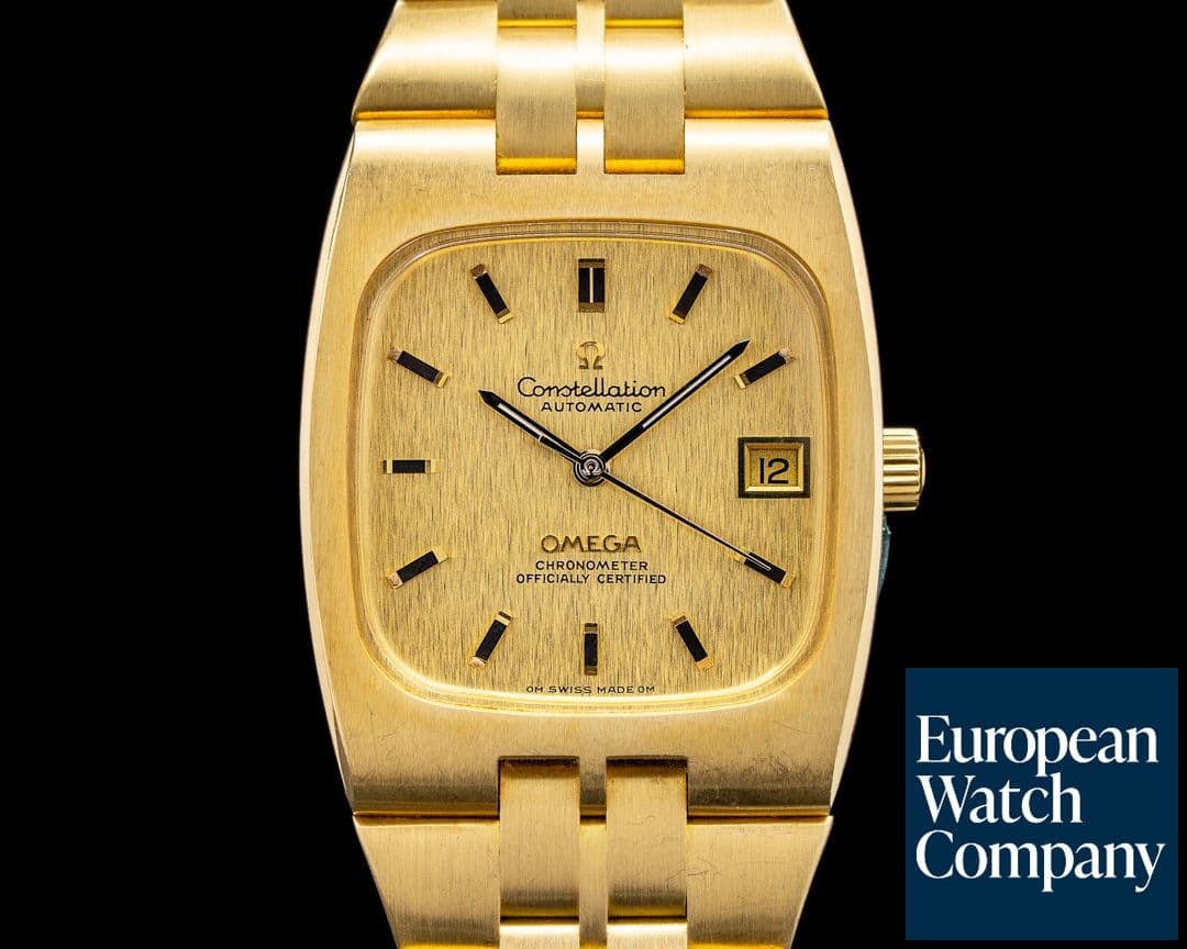 Image of Omega Omega Constellation Automatic 18K Yellow Gold 