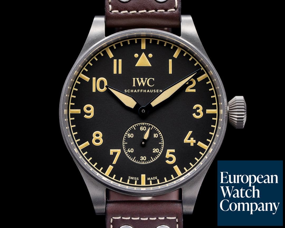 Image of IWC Big Pilot's Heritage 55mm LIMITED RARE IW510401 UNWORN