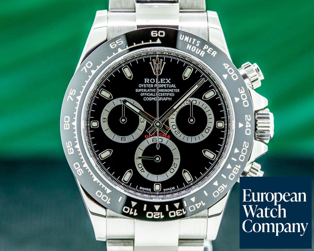 Image of Rolex Daytona 116500 Ceramic Bezel SS / Black Dial 