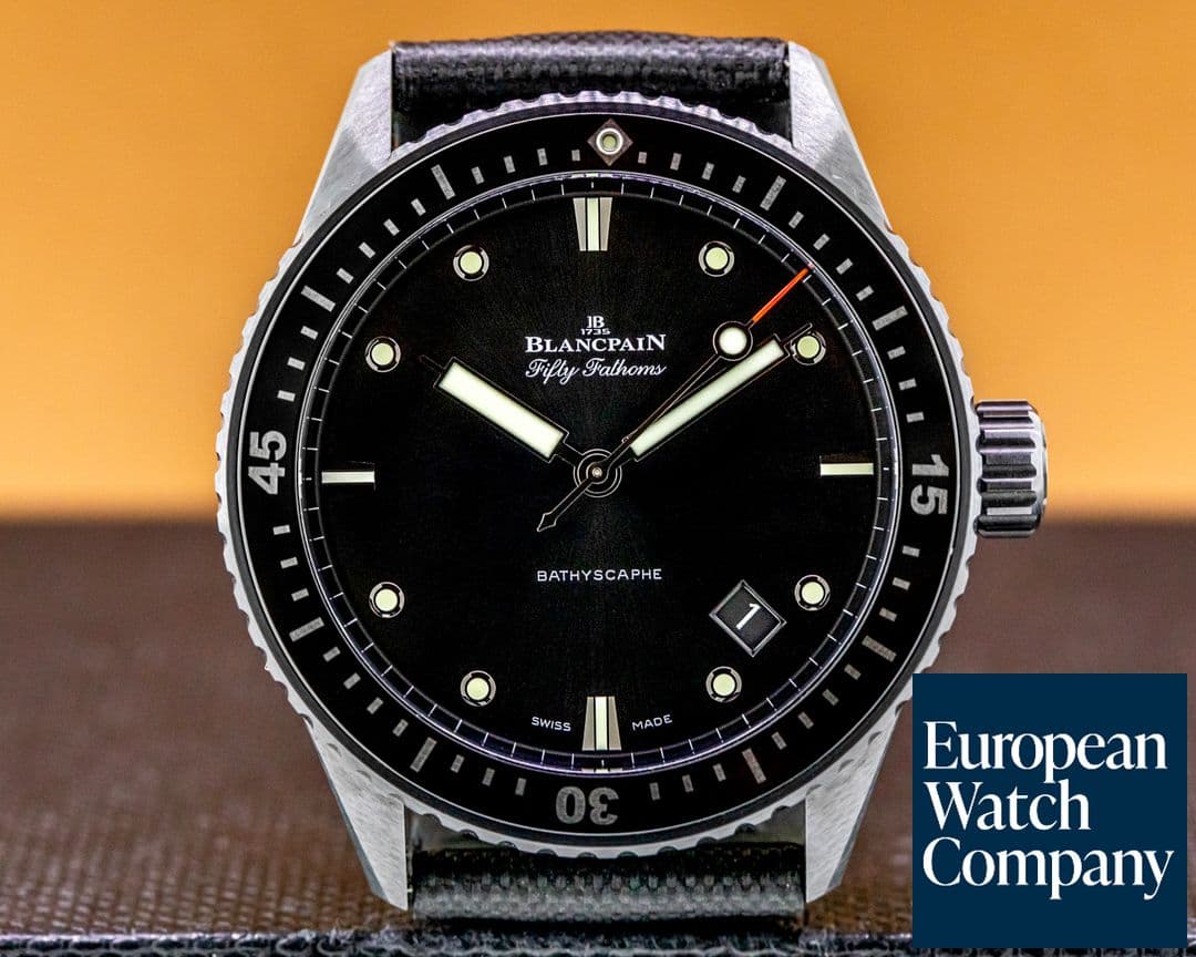 Image of Blancpain Fifty Fathoms Bathyscaphe Ceramic 2021