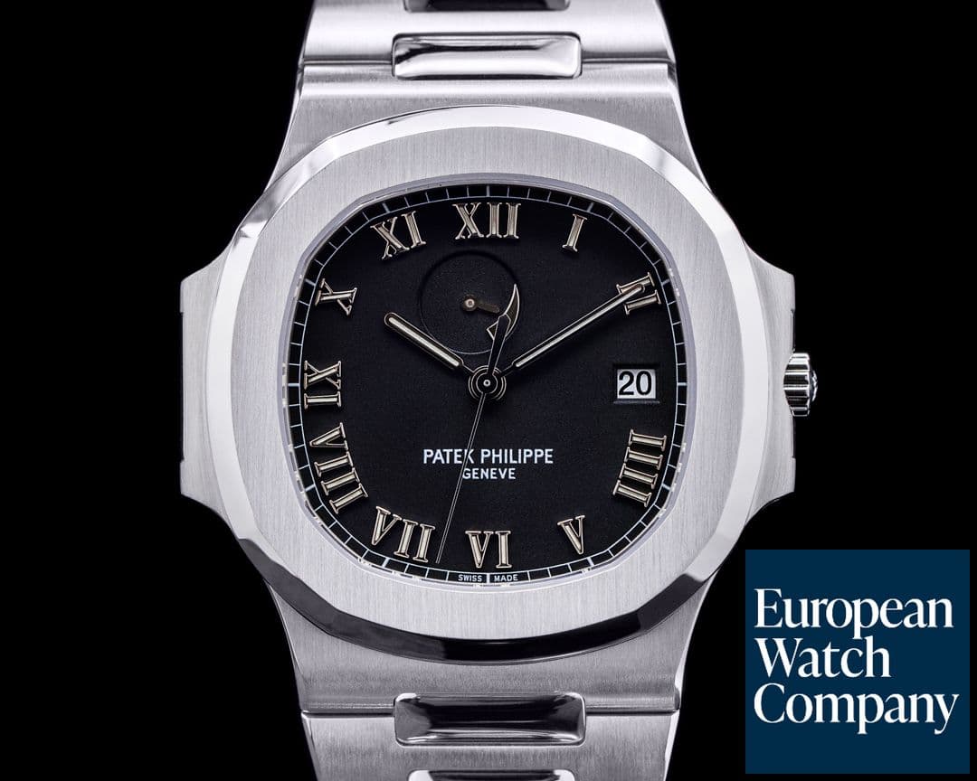 Image of Patek Philippe Nautilus 3710 "Comet" SS Black Dial FULL SET