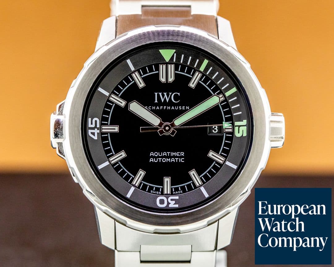 Image of IWC Aquatimer Automatic Black Dial SS / SS