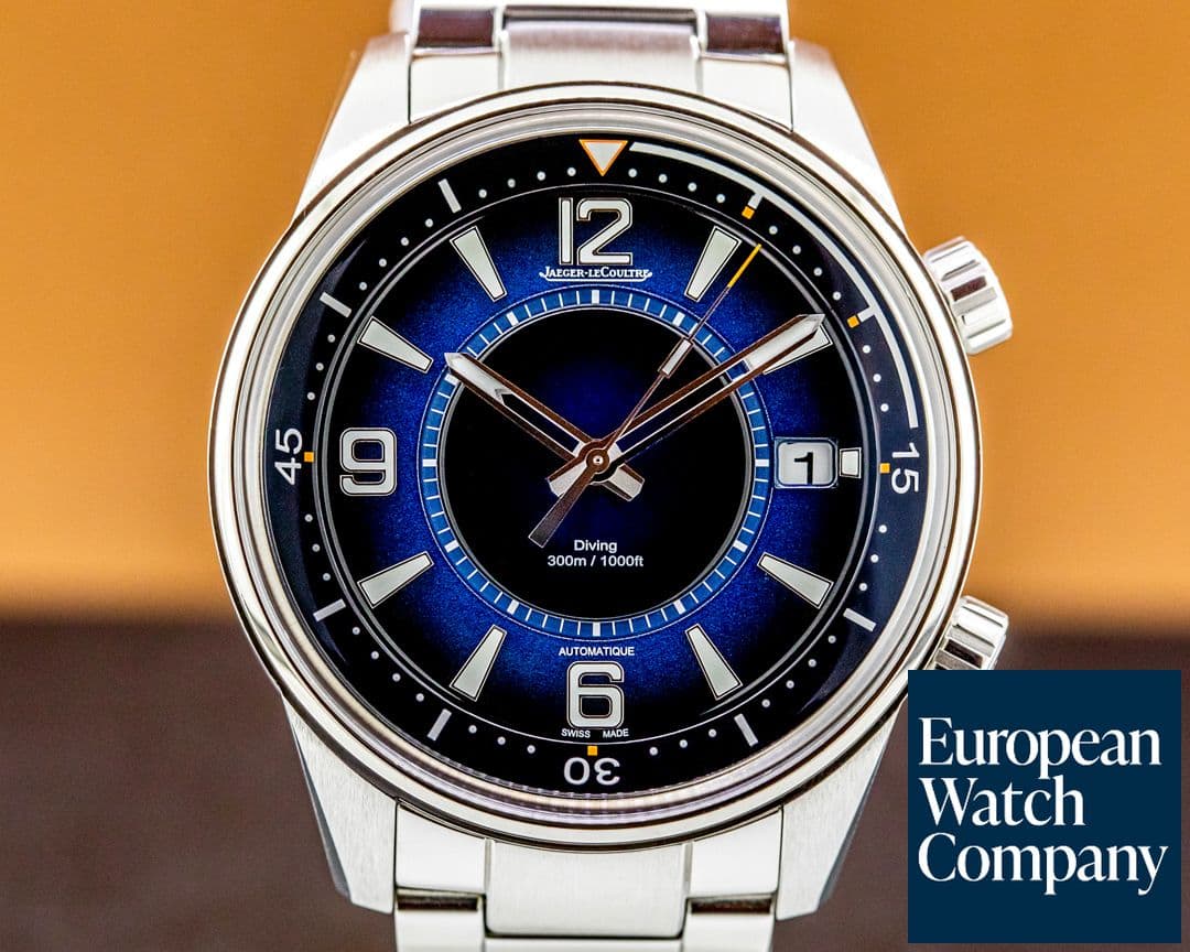 Image of Jaeger LeCoultre Polaris Mariner Automatic Blue Dial Stainless Bracelet