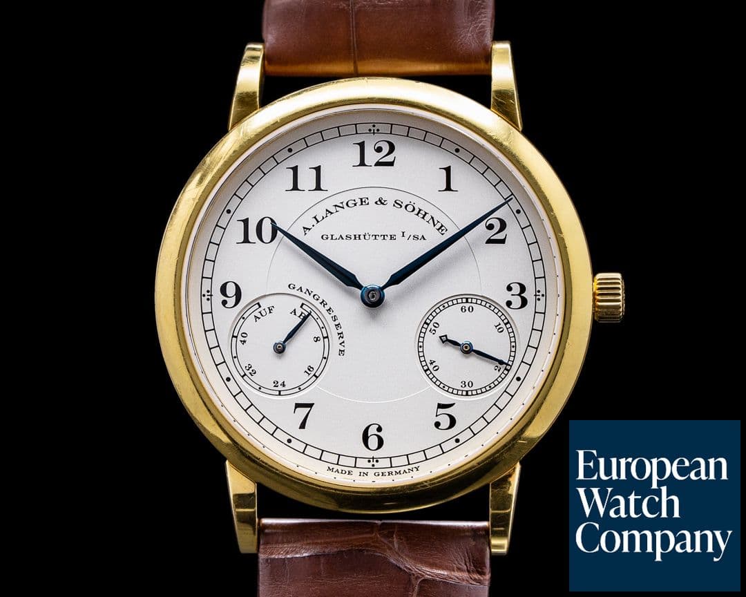 Image of A. Lange and Sohne 1815 Up & Down 221.021 18K Yellow Gold 