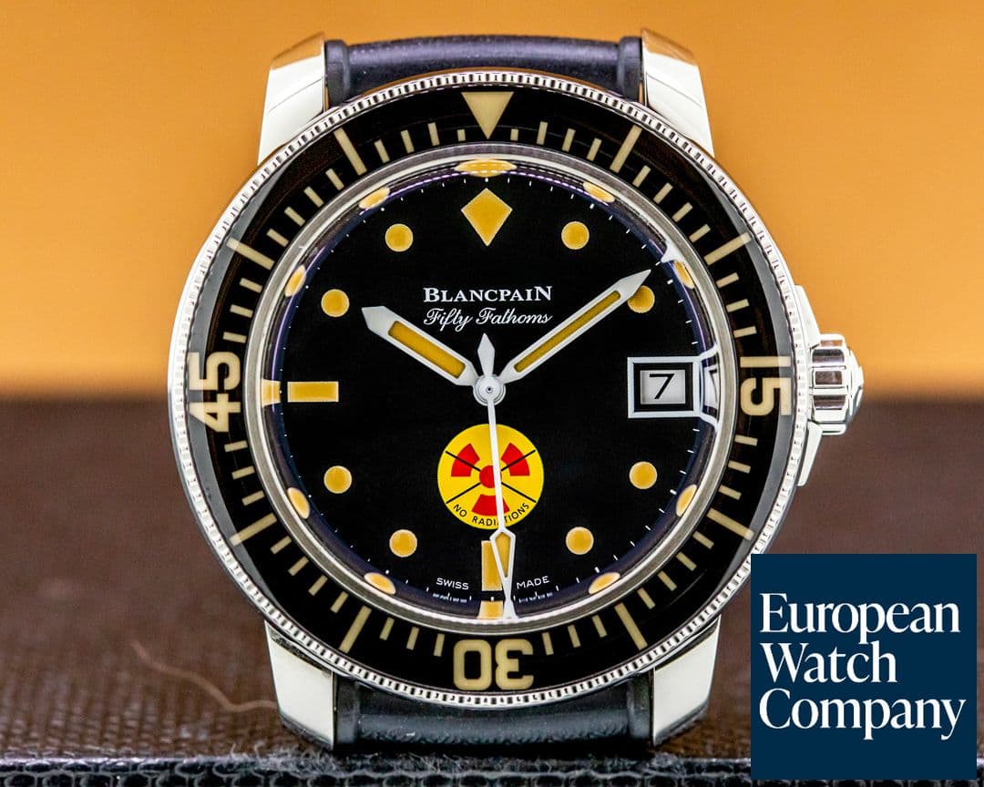 Image of Blancpain Tribute To Fifty Fathoms "No Radiations" SS Limited 2021