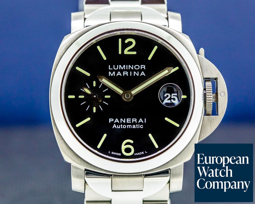 Image of Panerai Luminor Automatic 40mm SS/Titanium Black Dial 
