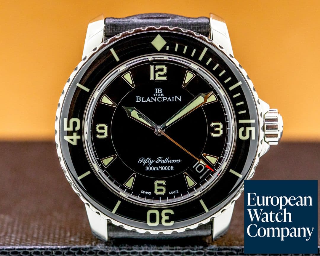Image of Blancpain Fifty Fathoms Automatic SS / Kevlar