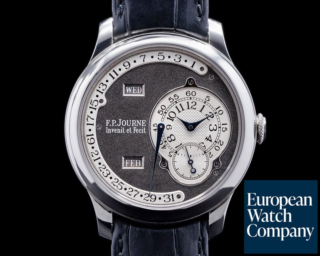 Image of F. P. Journe Octa Calendrier Perpetual Platinum / Ruthenium Dial LIMITED to 99 PIECES