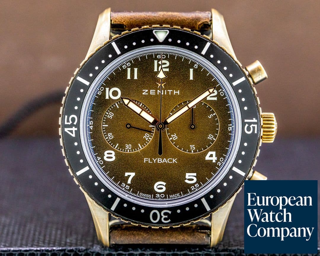 Image of Zenith Pilot Cronometro Tipo CP-2 Flyback Bronze