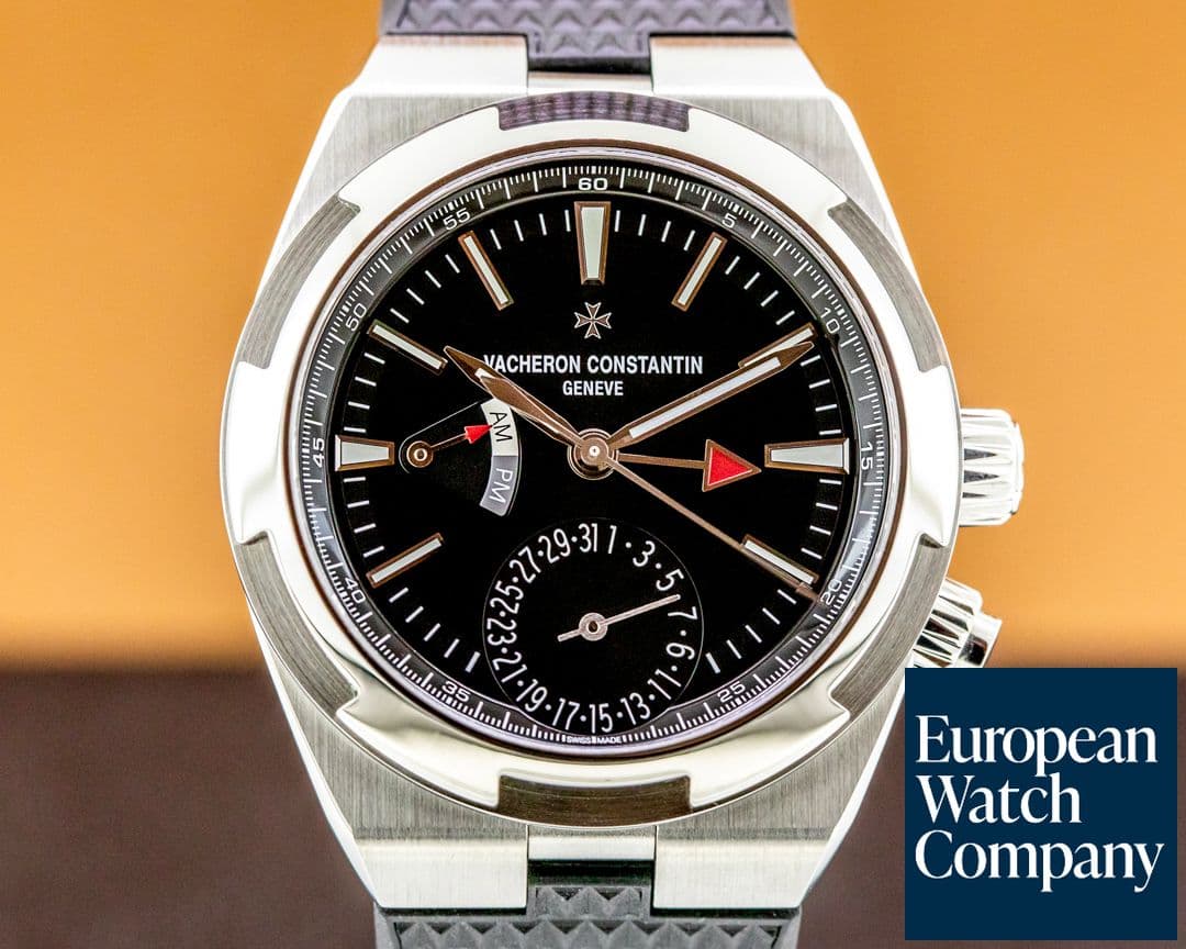 Image of Vacheron Constantin Overseas Dual Time 7900V SS Black Lacquer Dial
