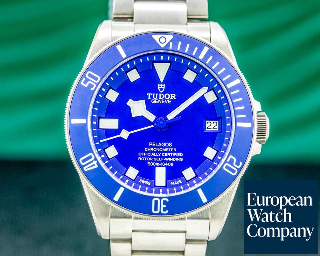 Image of Tudor Pelagos Blue Dial In-House Caliber Titanium