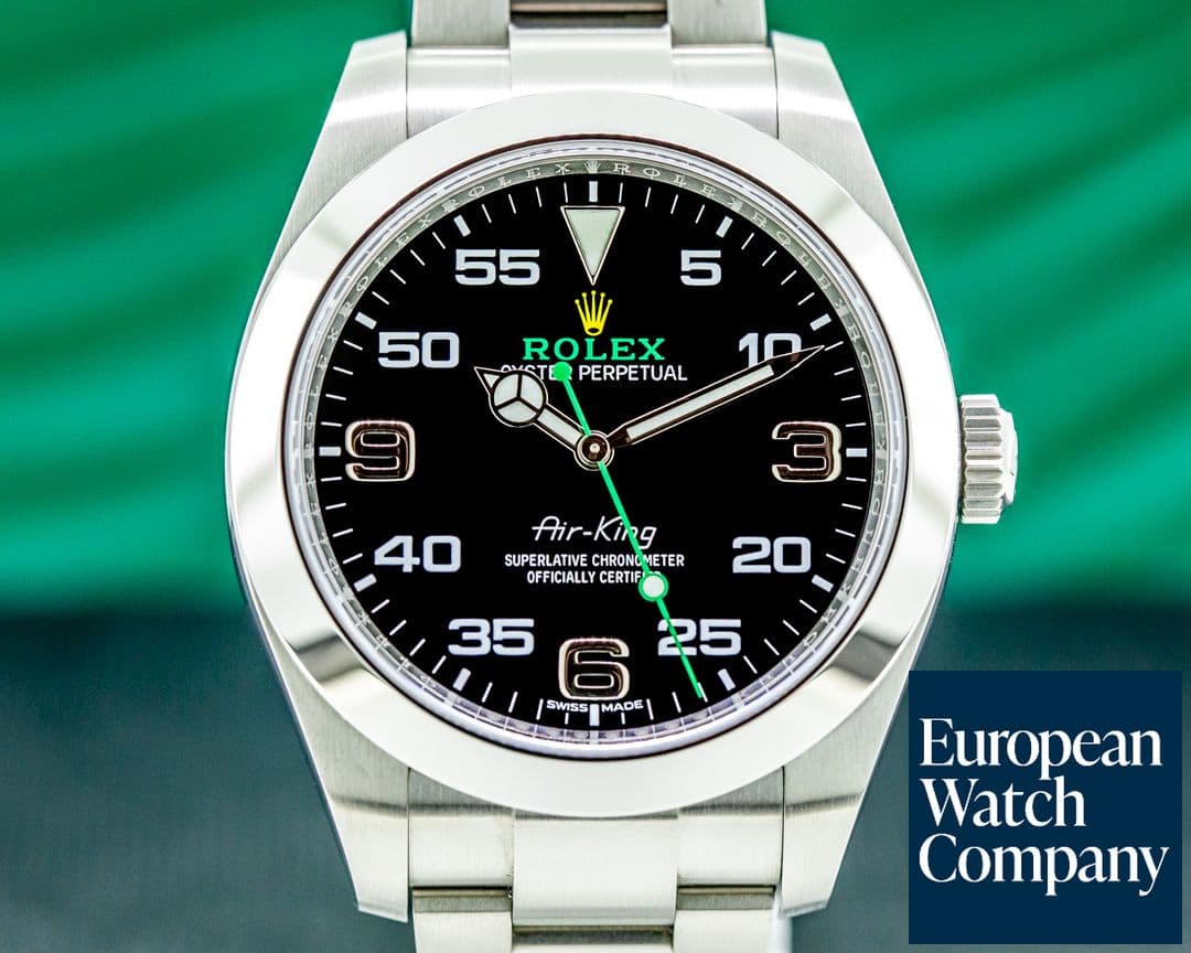 Image of Rolex Air King 116900 Black Dial SS 2021