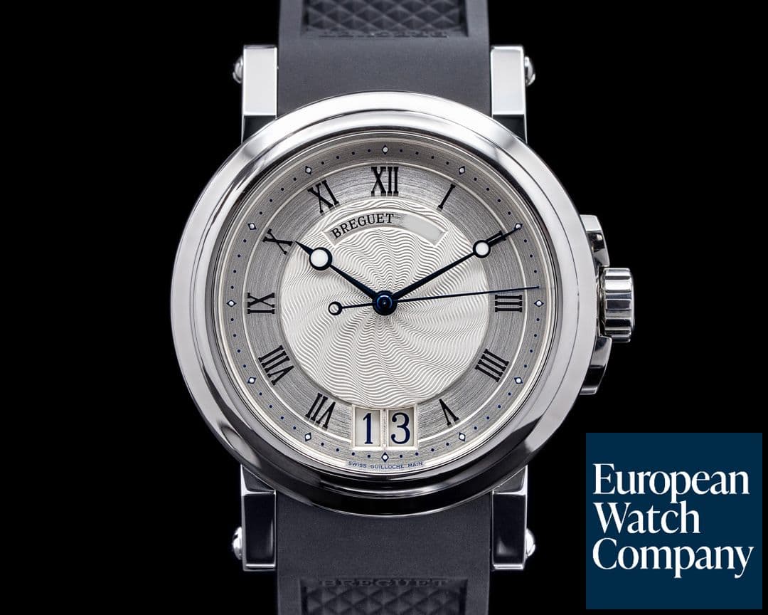 Image of breguet Marine Big Date SS / Rubber