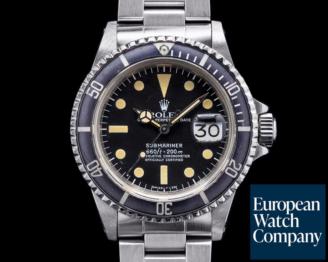 Image of Rolex Submariner 1680 SS Circa 1978 NICE PATINA