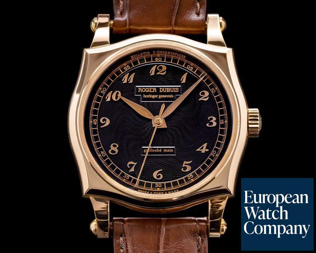 Image of Roger Dubuis Sympathie S37 Guilloche Main 18K Rose Gold