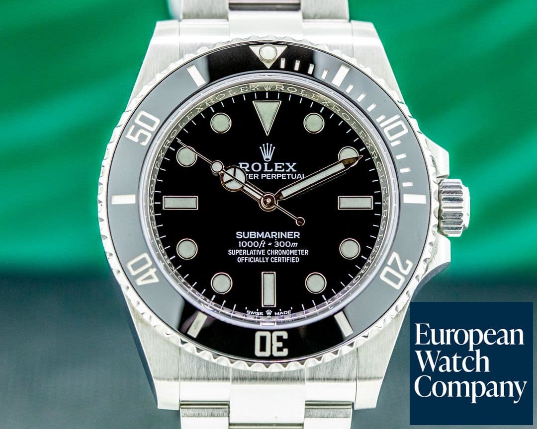 Image of Rolex Submariner 124060 No Date Ceramic Bezel 41MM 