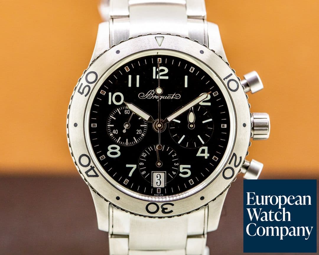 Image of Breguet Type XX Transatlantique Titanium / Titanium Carbon Fibre Dial 