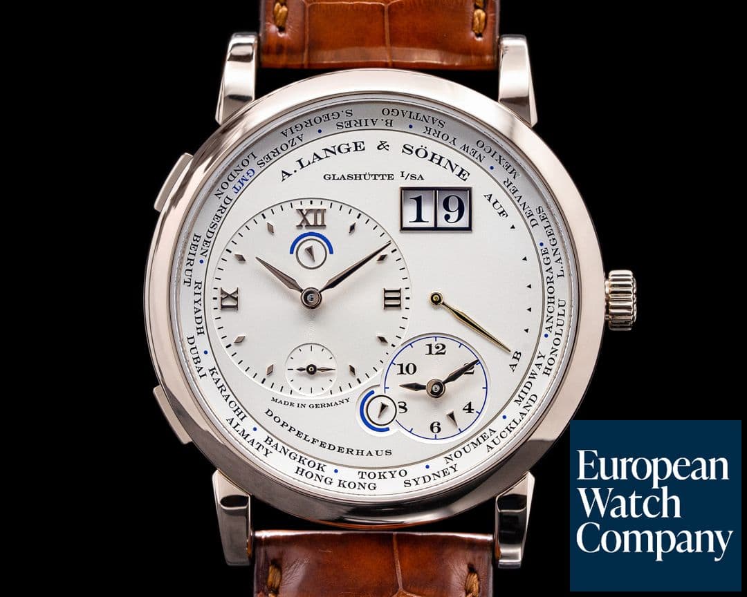 Image of A. Lange and Sohne Lange 1 116.050 Time Zone 18K "HONEY GOLD" RARE