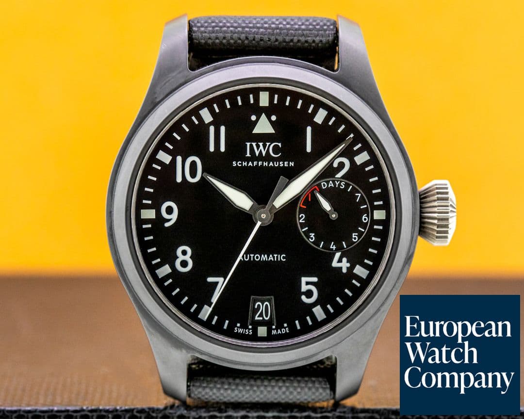 Image of IWC Big Pilot TOP GUN 7 Day Ceramic 46MM
