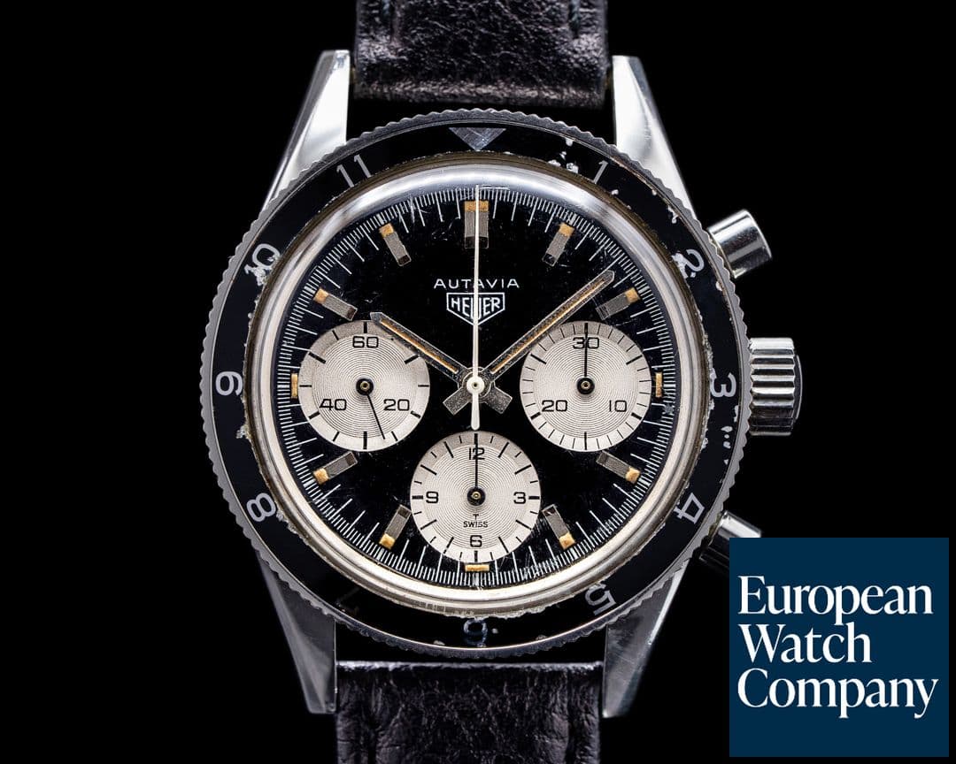 Image of Heuer Autavia 2446 "Jochen Rindt" Panda Chronograph