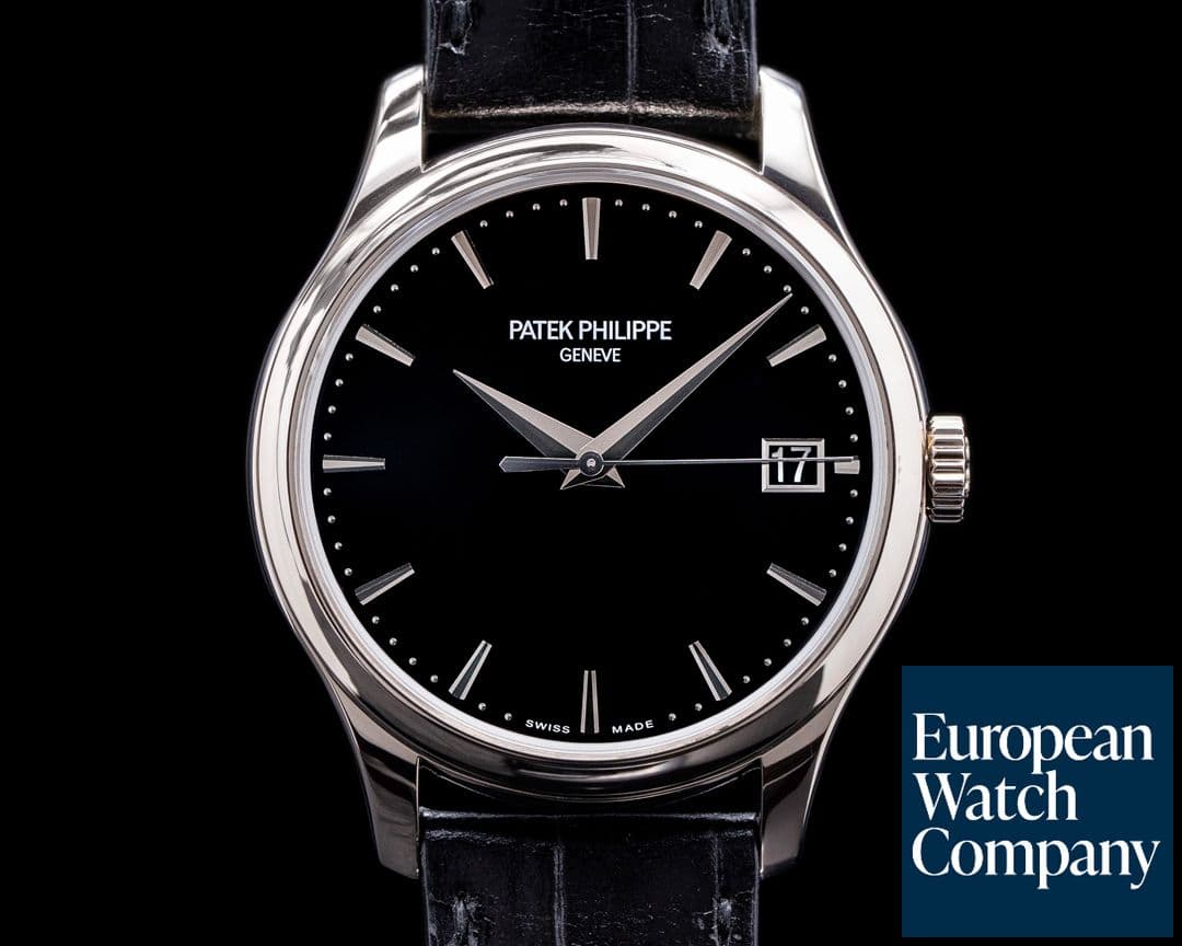 Image of Patek Philippe Calatrava 5227G Automatic 18K White Gold Black Dial 