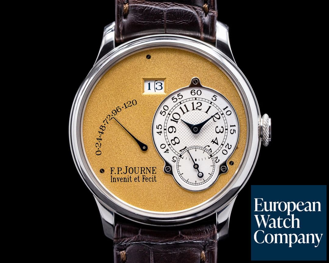 Image of F. P. Journe Octa Reserve De Marche Platinum BRASS MOVEMENT 38MM 2004 FULL SET
