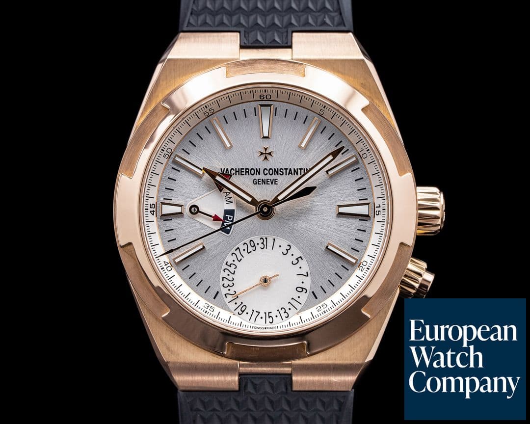 Image of Vacheron Constantin Overseas Dual Time 7900V 18K 5N Silver Dial 