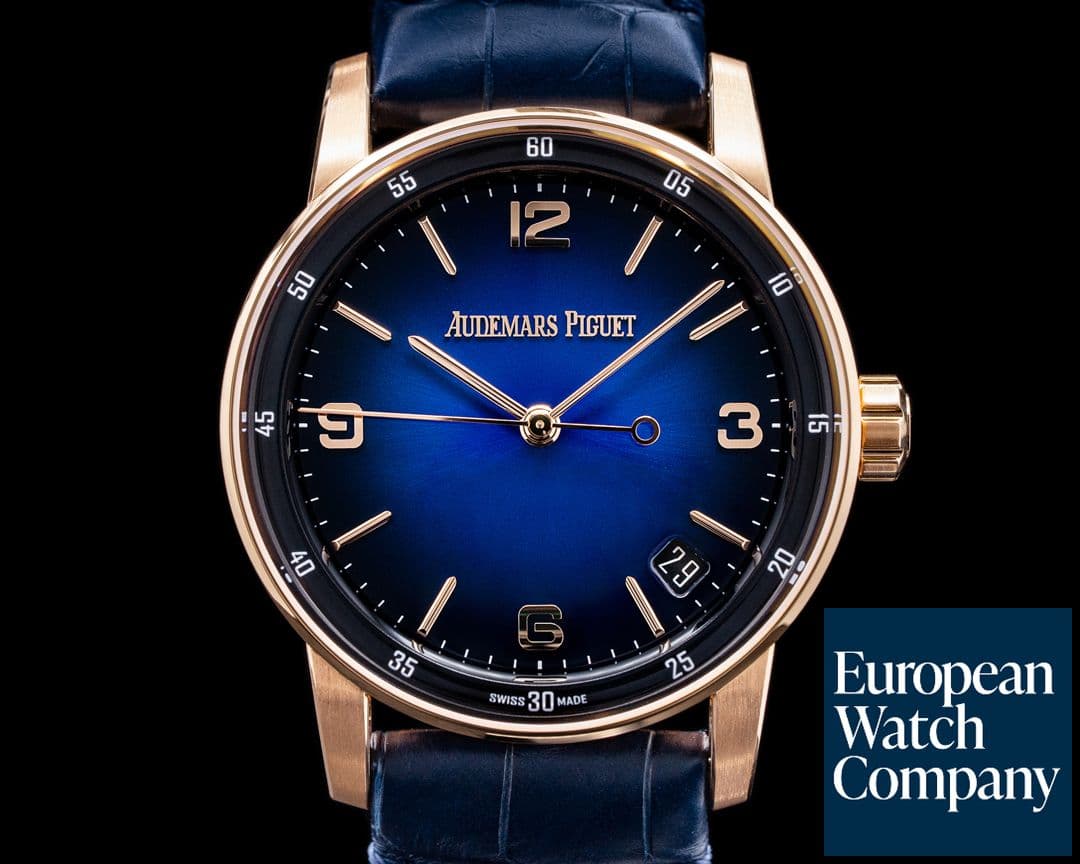 Image of Audemars Piguet Code 11:59 Automatic 18k Rose Gold / Blue Dial UNWORN 2021