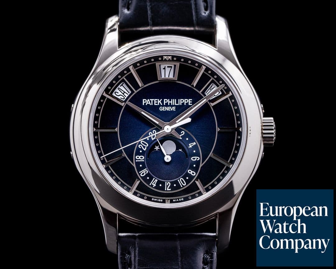 Image of Patek Philippe Annual Calendar Blue Dial 18K White Gold 2020