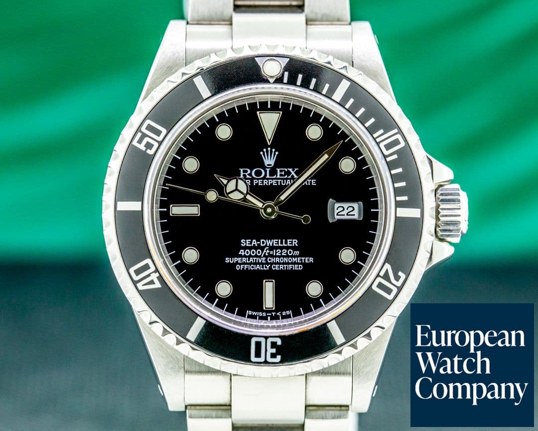 Image of Rolex Sea Dweller 16600 SS ROLEX SERVICE