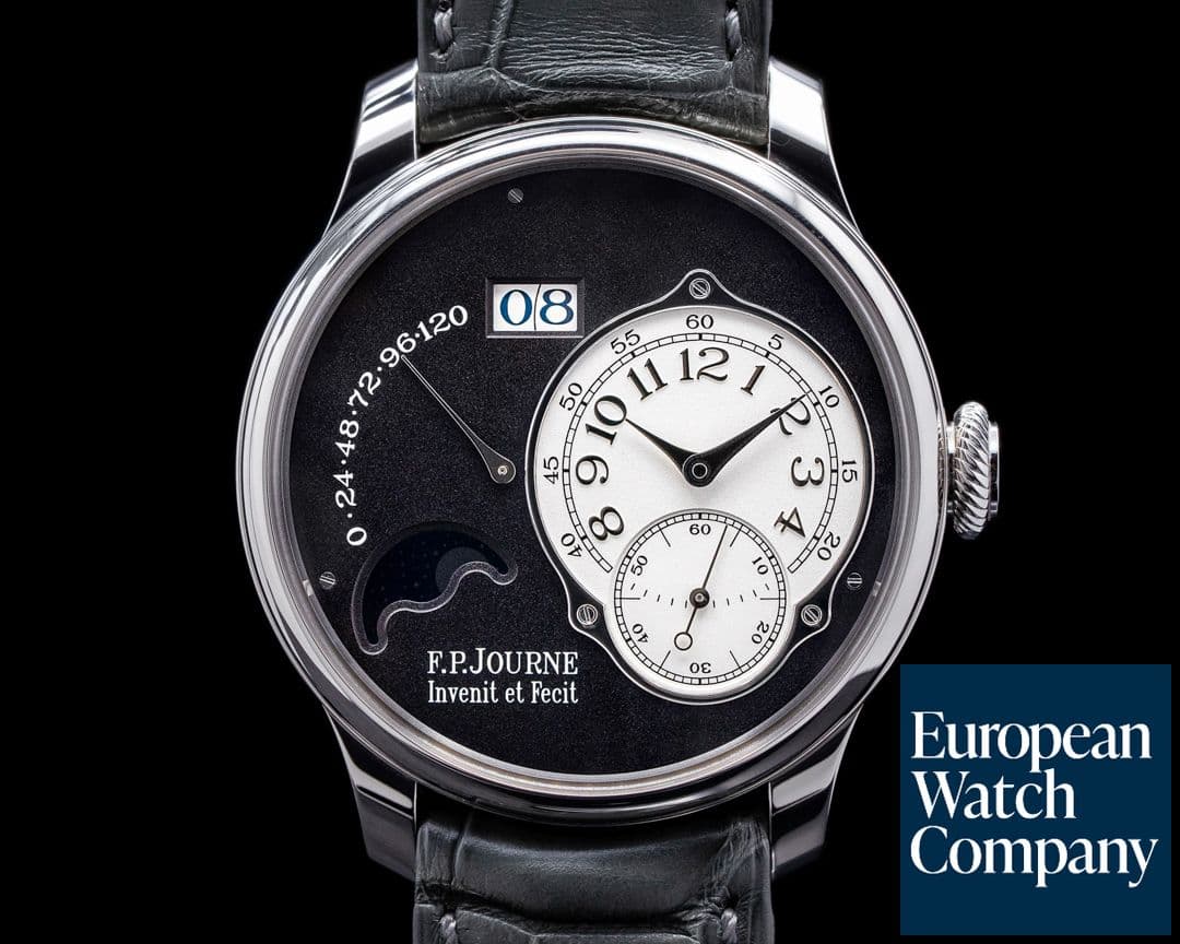 Image of F. P. Journe Octa Lune Automatic BLACK LABEL Platinum 40MM