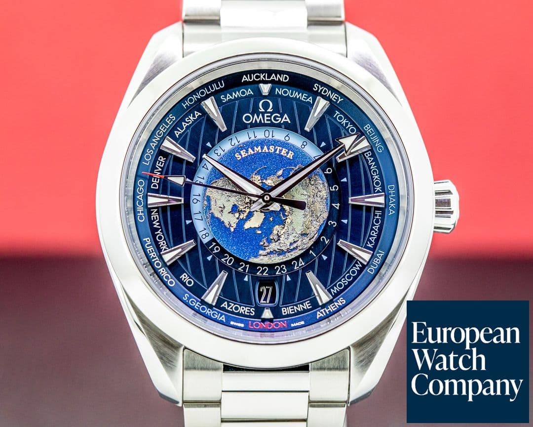 Image of Omega Aqua Terra Co-Axial Master Chronometer GMT Worldtimer