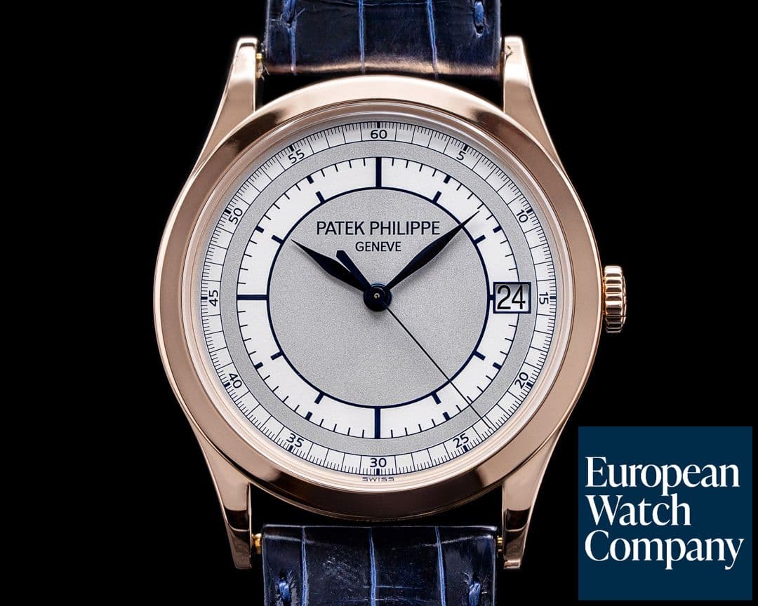 Image of Patek Philippe Calatrava 5296R 18K Rose Gold Sector Dial