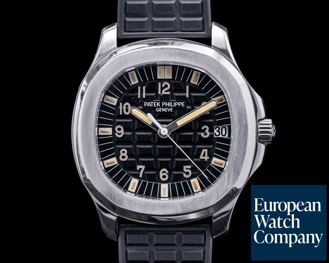 Image of Patek Philippe Aquanaut Automatic Black Dial SS PATEK SERVICE